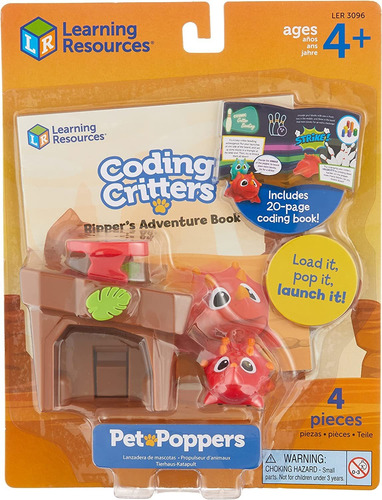 Learning Resources Coding Critters Go Pets Ripper The Dino,