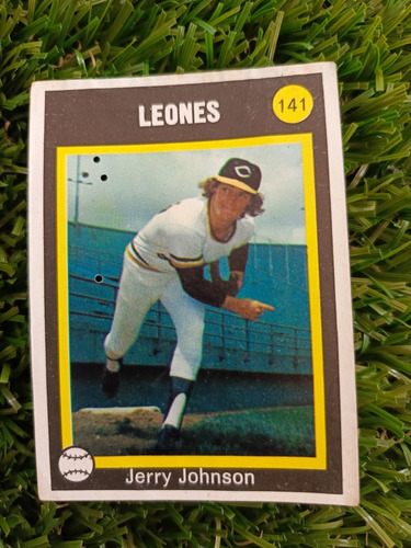 1974 Béisbol Profesional Venezolano Jerry Johnson #141