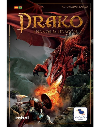 Drako 1 Enanos Y Dragon Juego De Mesa En Español