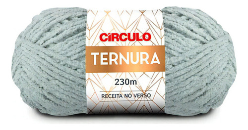 Kit 2 Lã Fio Ternura Círculo 100g 230m - 8094 Cimento Tricô Cor 8094 - CIMENTO
