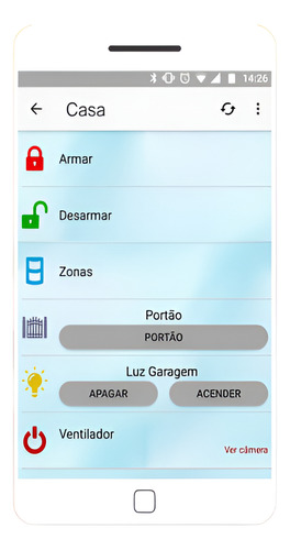 Central Vw16z Ip C/ Caixa Abs - Viaweb