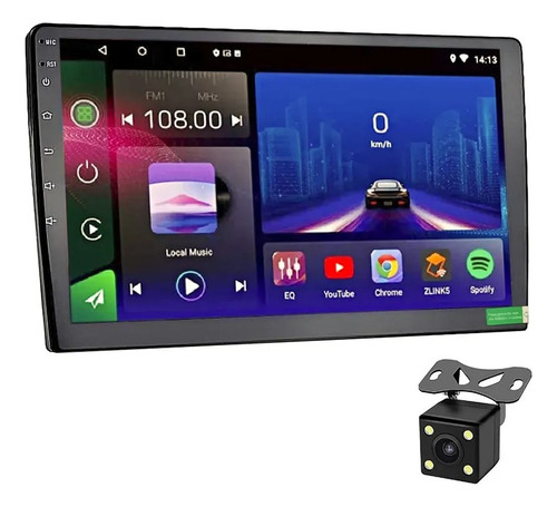 Radio De 9 Pulgas Carplay 2 + 32 Con Camara