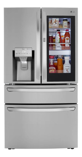 Refrigerador Inverter Instaview Lm85sxd Stainless Steel 884l