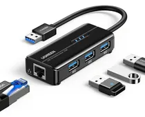 Comprar Adaptador Red Rj45 Ethernet Gigabit A Hub Usb 3.0 Ugreen 