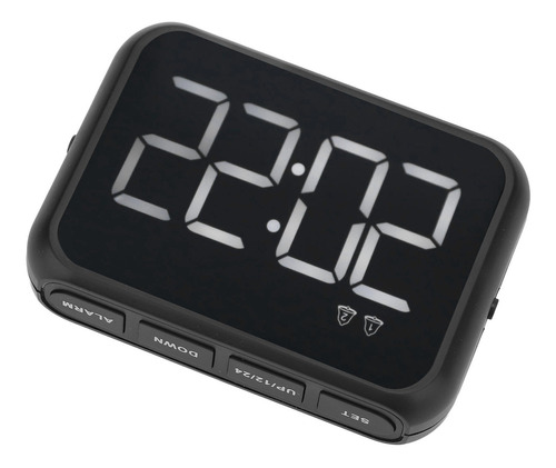 Reloj Digital, Alarma, Control De Voz, Volumen Ajustable, Us