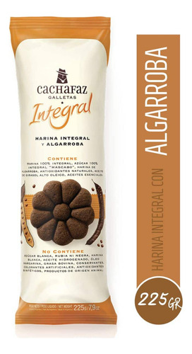 Pack X 21 Galletitas Cachafaz De Algarroba X 225 Grs