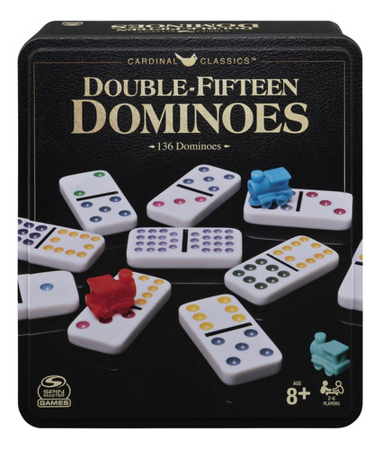 Cardinal: Domino Doble 15 Juego De Mesa