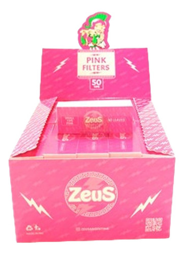 Caja X50 Filtro De Carton Tips Zeus Mini