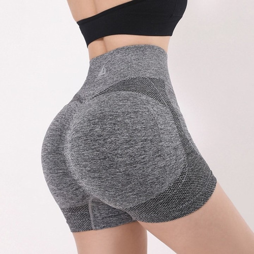 Pack 3 Short Deportivo Mujer Leggings Mallas De Cintura Alta