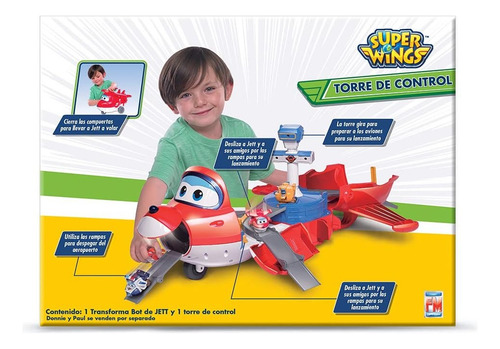 Super Wings Playset Torre De Control