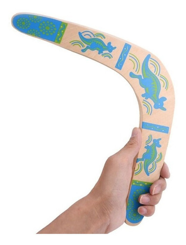 Boomerang De Madera, Forma De V Vuelo Juguete Para Niños