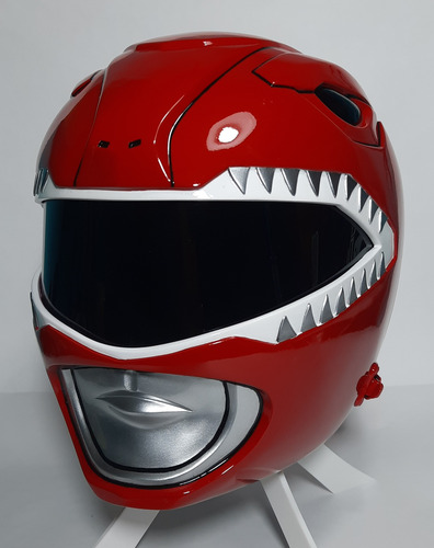 Casco Red Ranger Power Rangers (Usado)