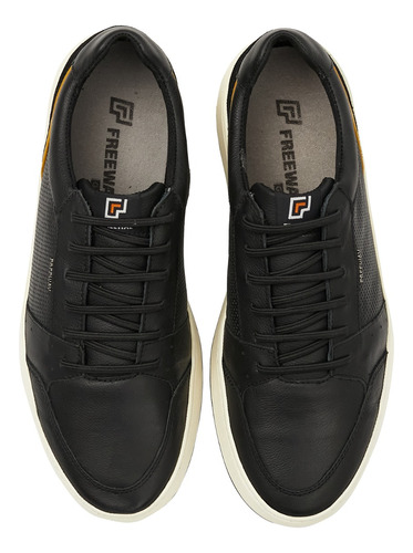 Zapatilla Hombre Freeway Cuero Urbana Sneaker Briganti Goma