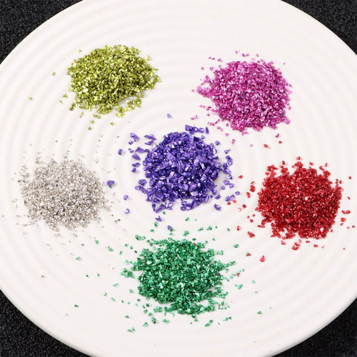 Arena, Triturar, Grava, Esmalte De Colores, Piedras Rotas