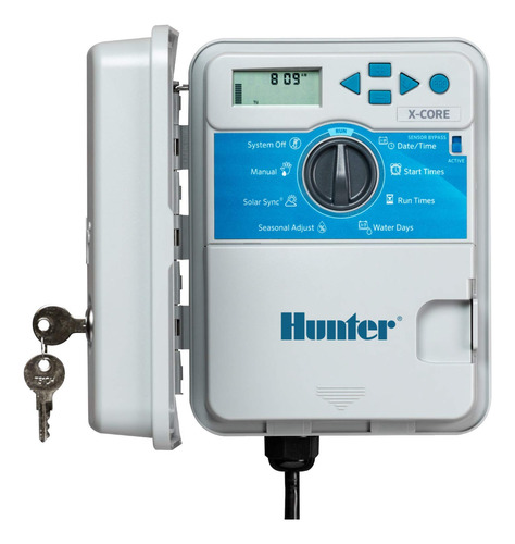 Controlador De Riego Exterior, Hunter Xc400 4 Estaciones