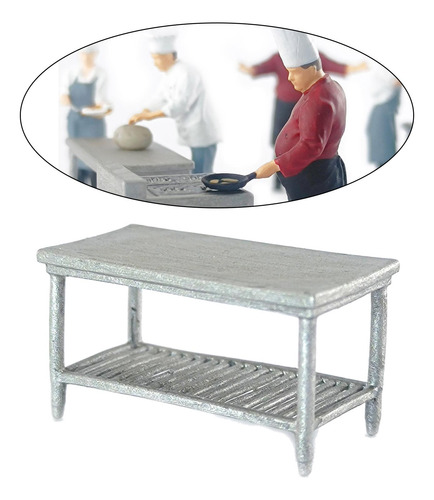 2 Figuras De Chef Para Modelos De Trenes De Ferrocarril