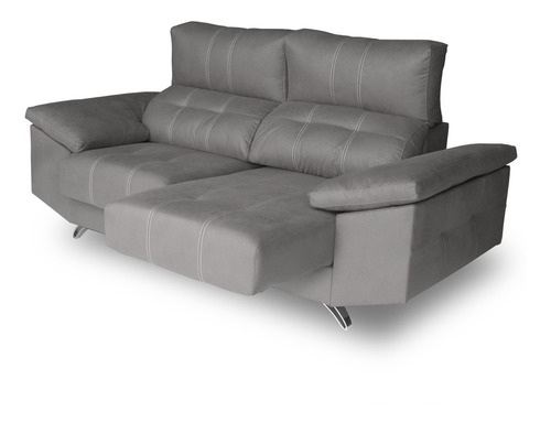 Sofa Sillon Valenziana 3 Eco Cuero Tex Asiento Extensible