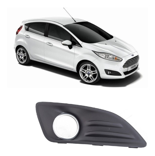 Parrilla Lateral Paragolpe Ford Fiesta Kinetic C/aro Gris