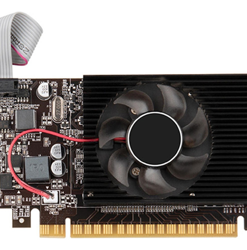 Tarjeta Gráfica Para Juegos De 1 Gb /vga/ Interfaz Pcie X16
