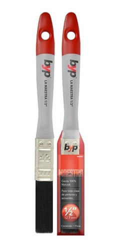 Brocha La Maestra Profesional Marca Byp - 1/2'' Paq 12 Pzas