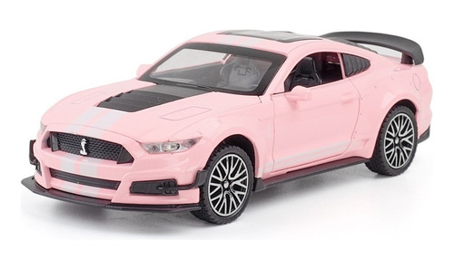 Ford Mustang Miniature Alloy Car Model,sonido Y Luz, Gt500