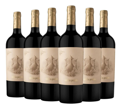 Vino Las Perdices Reserva Malbec Caja X 6 X 750ml