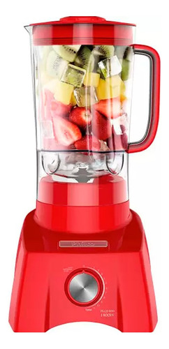 Copo De Liquidificador Philco Philco Plq1400 Vermelho De Acrílico Compatível Com A Marca De Liquidificador Ph800