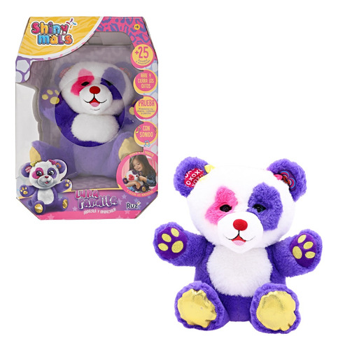 Peluche Electrónico Shinymals Panda De 30 Cm