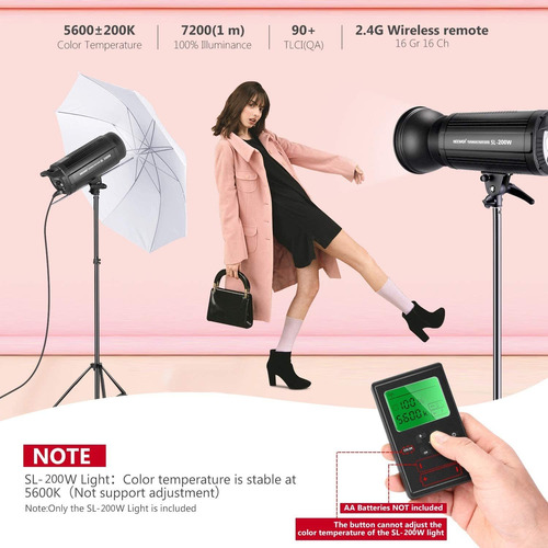Imagen 2 de 8 de Neewer - Luz Led De Video
