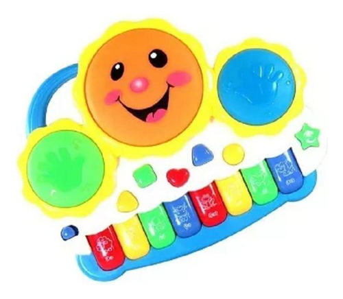 Teclado Infantil Musical Com Led - Fungame Cpo56707