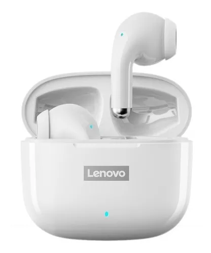 Auriculares inalámbricos - Lenovo LP40 LENOVO, Intraurales, Bluetooth,  Blanco