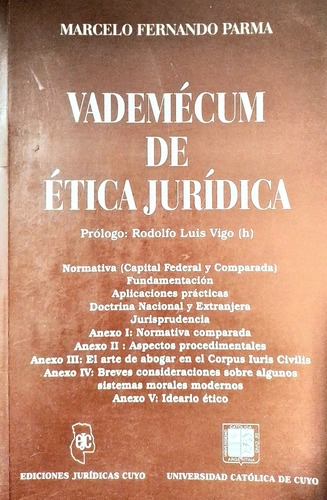 Parma - Vademecum De Etica Juridica