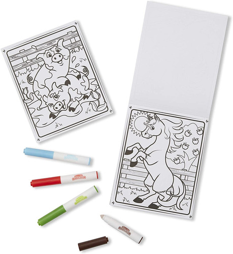 Melissa Doug On The Go Magicolor Coloring Pad: Animales De
