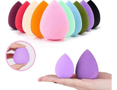 Paquete 12 Esponjas Para Maquillaje Beauty Blenders Mayoreo