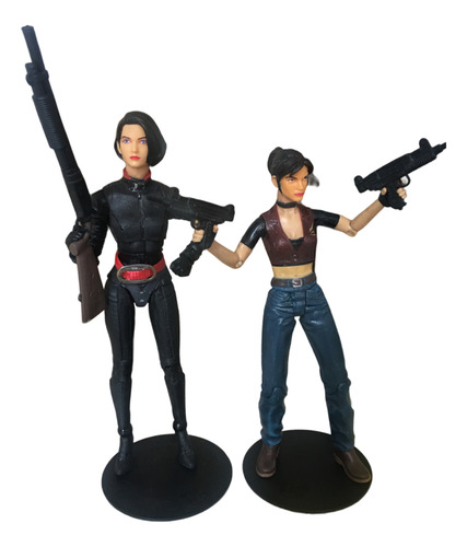 Lote Figuras Custome Jill Valentine Y Claire Redfield (Reacondicionado)