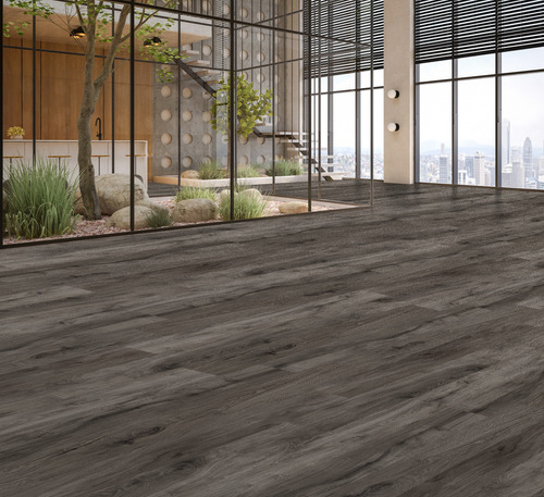 Lámina Individual Piso Vinil Pvc, Caoba Roma 2mm