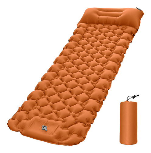 Colchoneta Camping Ligera Con Almohada De Aire.impermeable