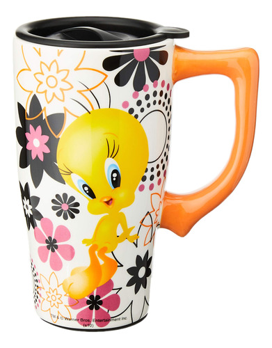 Spoontiques Vaso De Vino De Acero Inoxidable, Tweety