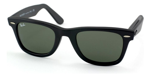 Ray-ban Rb2140 901s Wayfarer Negro 50mm Matte Black Gree