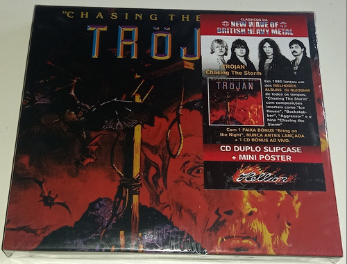 Cd Tröjan - Chasing The Storm - Duplo - Slipcase - Lacrado Versão do álbum 1