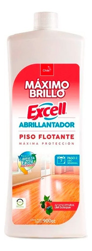 Excell Abrillantador Pisos Flotantes Frutos Del Bosque 900cc