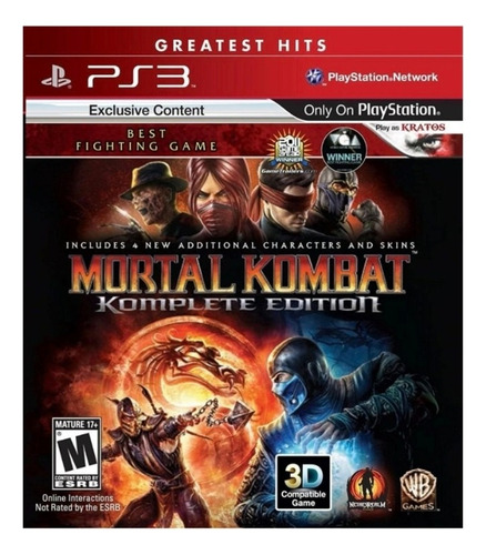 Mortal Kombat Complete Edition Ps3 (Usado)