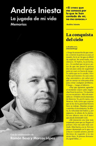 La Jugada De Mi Vida. Andrés Iniesta