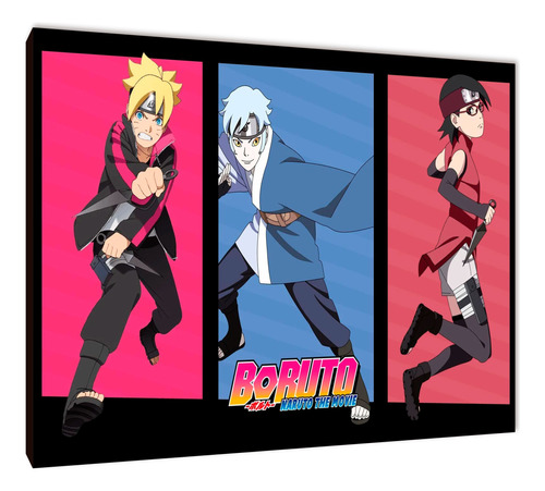 Cuadros Anime Naruto Boruto S 15x20 (bng (5))