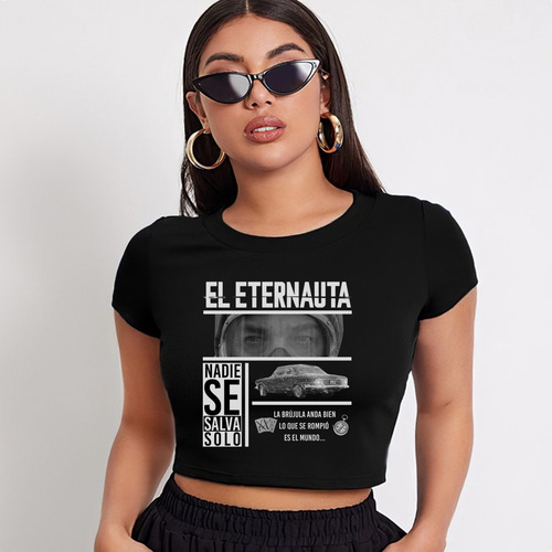 Remera El Eternauta Baby Tee Ricardo Darin Serie