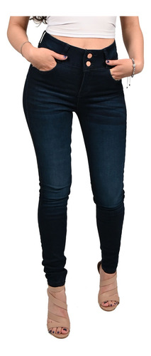 Pantalón Britos Jeans Mujer Skinny Azul 024749