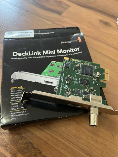 Blackmagic Decklink Mini Monitor