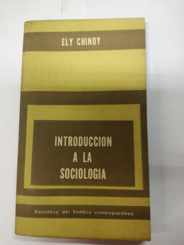 Libro Introducción A La Sociología