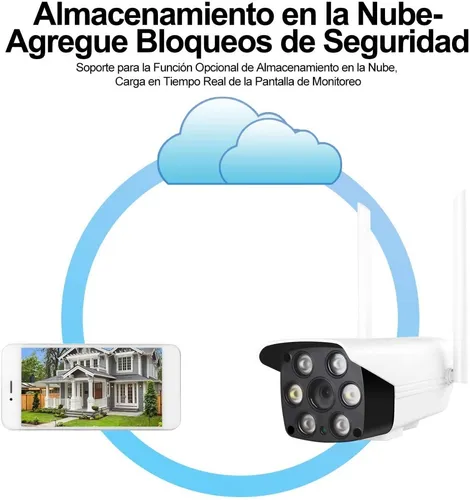 Imagen 7 de 10 de Camara Ip De Seguridad Wifi Exterior Inalambrica Hd 1080p