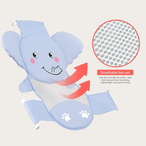 Red De Apoyo Para Asiento De Baño De Bebé, De Secado Rápido,